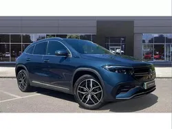 Blue Used 2021 Mercedes EQA250 AMG line SUV | £22,181 (Fair price)