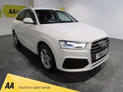 White Used 2018 Audi Q3 Sport SUV | £11,785 (Fair price)