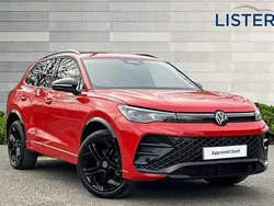 Persimmon red Used 2025 VW Tiguan R-line SUV | £40,600