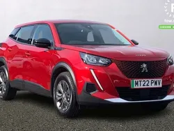 Red Used 2022 Peugeot e-2008 Active Premium SUV | £13,499 (Good price)