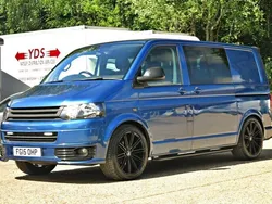 Blue Used 2015 VW T5 Highline Van | £16,995 (Expensive)