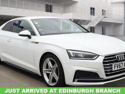 White Used 2017 Audi A5 S-Line Coupe | £11,995 (Fair price)