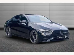 Black Used 2024 Mercedes CLA220 AMG Line Premium Plus Sedan | £33,050 (A bit pricey)