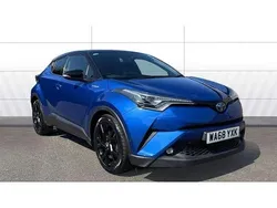 Blue Used 2018 Toyota C-HR SUV | £14,965 (Fair price)