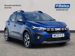 Metallic iron blue Used 2023 Dacia Sandero Journey Hatchback | £14,750 (A bit pricey)
