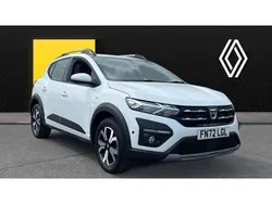 White Used 2022 Dacia Sandero Prestige Hatchback | £11,934 (Fair price)