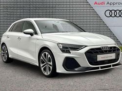 White New 2025 Audi A3 S-Line Hatchback | £28,795 (Fair price)