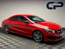 Red Used 2013 Mercedes CLA180 AMG Sedan | £8,995 (Fair price)