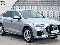 Silver Used 2021 Audi Q5 Sportback S-Line SUV | £27,397 (Fair price)