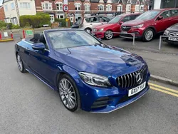 Blue Used 2017 Mercedes C250 AMG Line Premium Plus Cabriolet | £13,000 (Super price)