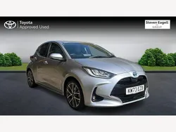 Silver Used 2023 Toyota Yaris Hybrid Hatchback | £20,188 (A bit pricey)