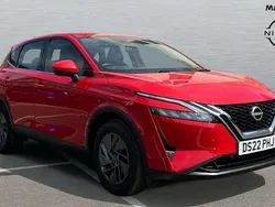 Red Used 2022 Nissan Qashqai Acenta Premium SUV | £18,991 (Good price)