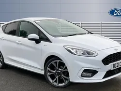 White Used 2021 Ford Fiesta ST-Line X Hatchback | £13,919 (Fair price)