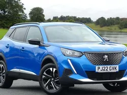Blue Used 2022 Peugeot 2008 Allure Premium SUV | £15,999 (Fair price)
