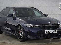 Blue Used 2024 BMW 320 M Sport Estate | £35,750 (Expensive)