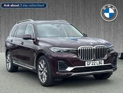 Purple Used 2022 BMW X7 Comfort Edition SUV | £56,799 (Super price)