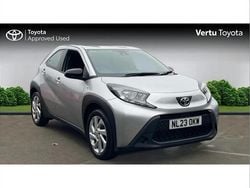 Silver Used 2023 Toyota Aygo PURE Hatchback | £12,059 (Fair price)