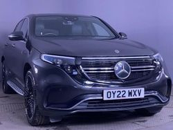 Grey Used 2022 Mercedes EQC400 AMG line SUV | £27,199 (Fair price)