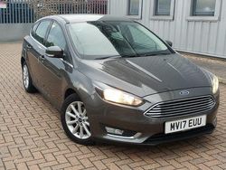 Grey Used 2017 Ford Focus Titanium Hatchback | £9,500 (Fair price)