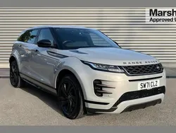 Silver Used 2021 Land Rover Range Rover evoque R-Dynamic SUV | £22,814 (Fair price)
