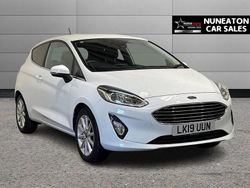 White Used 2019 Ford Fiesta Titanium Hatchback | £9,600 (Good price)