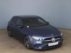 Blue Used 2022 Mercedes A180 Executive Hatchback | £20,795 (Fair price)