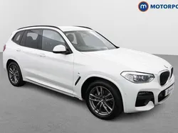 White Used 2021 BMW X3 M Sport SUV | £27,199 (Super price)