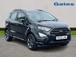 Black Used 2022 Ford Ecosport ST-Line SUV | £13,699 (Fair price)