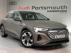 Grey Used 2023 Audi Q8 e-tron Sport SUV | £35,840 (Good price)
