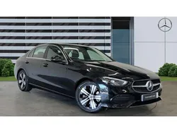 Black Used 2022 Mercedes C220 Sedan | £25,136 (Super price)
