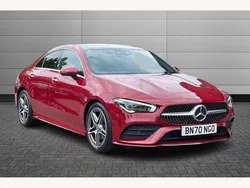 Patagonia red Used 2020 Mercedes CLA180 AMG Line Premium Plus Sedan | £24,450 (Good price)