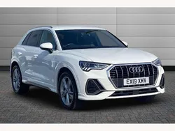 White Used 2019 Audi Q3 S-Line SUV | £22,995 (Fair price)