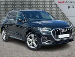 Black Used 2021 Audi Q3 S-Line SUV | £25,569 (Fair price)