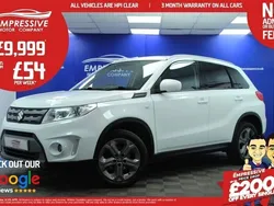 White Used 2018 Suzuki Vitara SZ-T SUV | £9,999 (A bit pricey)
