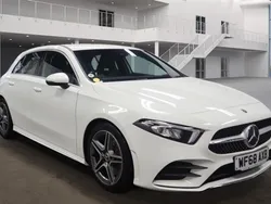 White Used 2018 Mercedes A250 AMG line Hatchback | £16,999 (Good price)