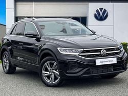 Black New 2025 VW T-Roc R-line SUV | £27,599 (Good price)