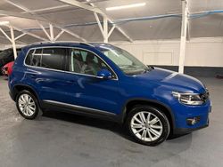Blue Used 2012 VW Tiguan Sportline SUV | £5,990 (Fair price)