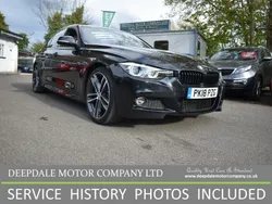 Black sapphire metallic Used 2018 BMW 340 M Sport Sedan | £22,990