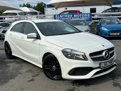 White Used 2017 Mercedes A200 AMG line Hatchback | £12,499 (Fair price)