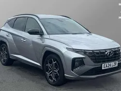 Silver Used 2024 Hyundai Tucson N Line SUV | £28,189 (Fair price)