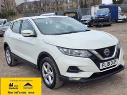 White Used 2018 Nissan Qashqai Acenta SUV | £6,480 (Good price)
