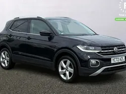 Black Used 2022 VW T-Cross SEL SUV | £15,599 (Fair price)