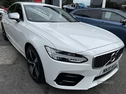 White Used 2019 Volvo S90 R-Design Sedan | £15,900 (Fair price)