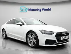 White Used 2021 Audi A7 Sportback S-Line Hatchback | £27,000 (Fair price)