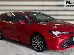 Red Used 2022 Toyota Corolla Design Estate | £20,062 (Fair price)