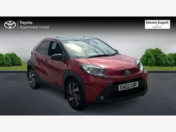 Red Used 2022 Toyota Aygo Hatchback | £11,883 (Fair price)