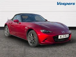 Red Used 2021 Mazda MX5 Inclusive Cabriolet | £18,500 (Fair price)