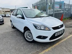 White Used 2008 Ford Focus Titanium Hatchback | £999 (Super price)