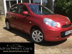 Red Used 2012 Nissan Micra Acenta Hatchback | £5,600 (Fair price)
