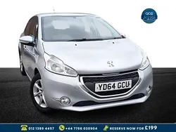 Silver Used 2014 Peugeot 208 Active Hatchback | £3,000 (Fair price)